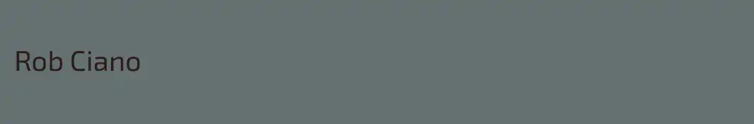 Rob Ciano